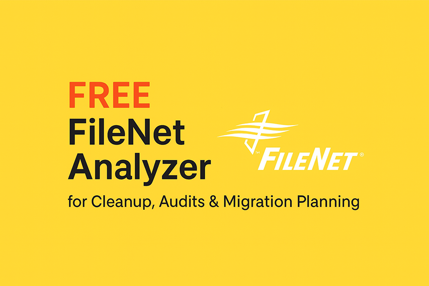 Free FileNet Analyzer - ECM Addons