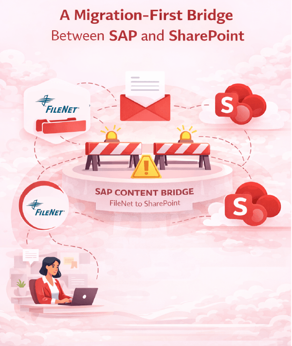 A migration-first bridge between SAP and SharePoint