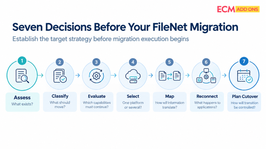 Seven Decisions Before Your FileNet Migration